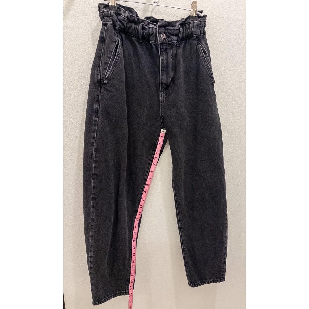 Zara PaperBag Barrel Jeans
